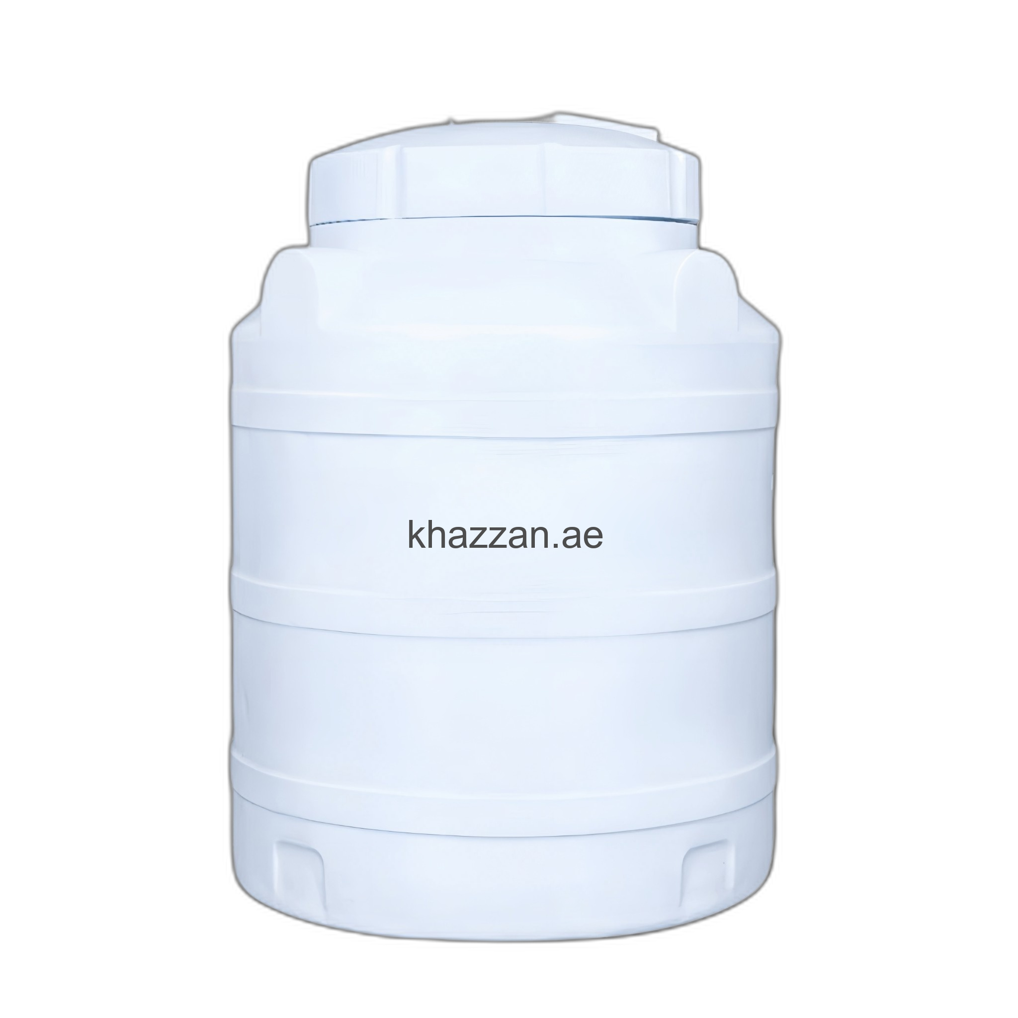 Large GRP water tank installation