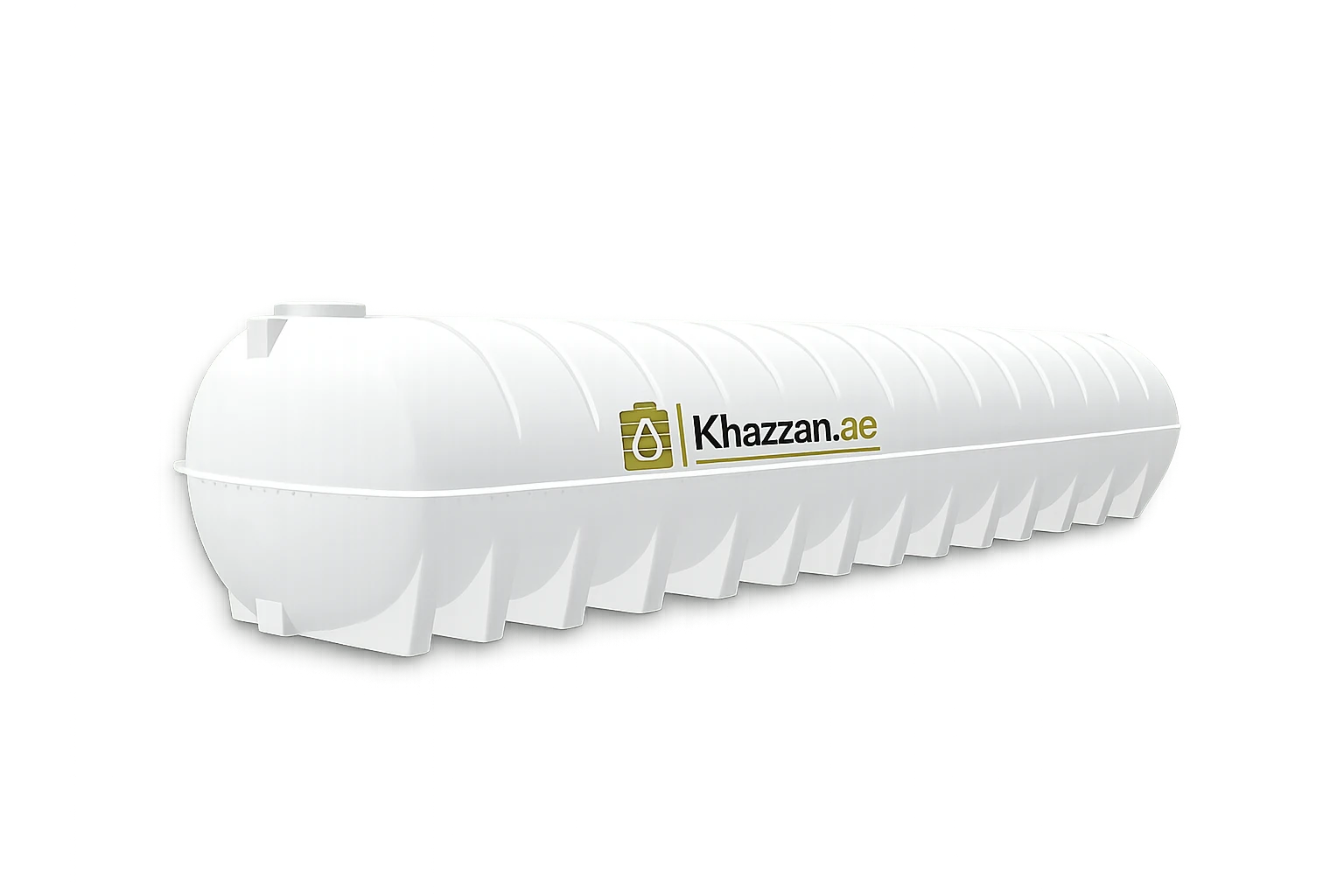 10,000 USG GRP horizontal water tank