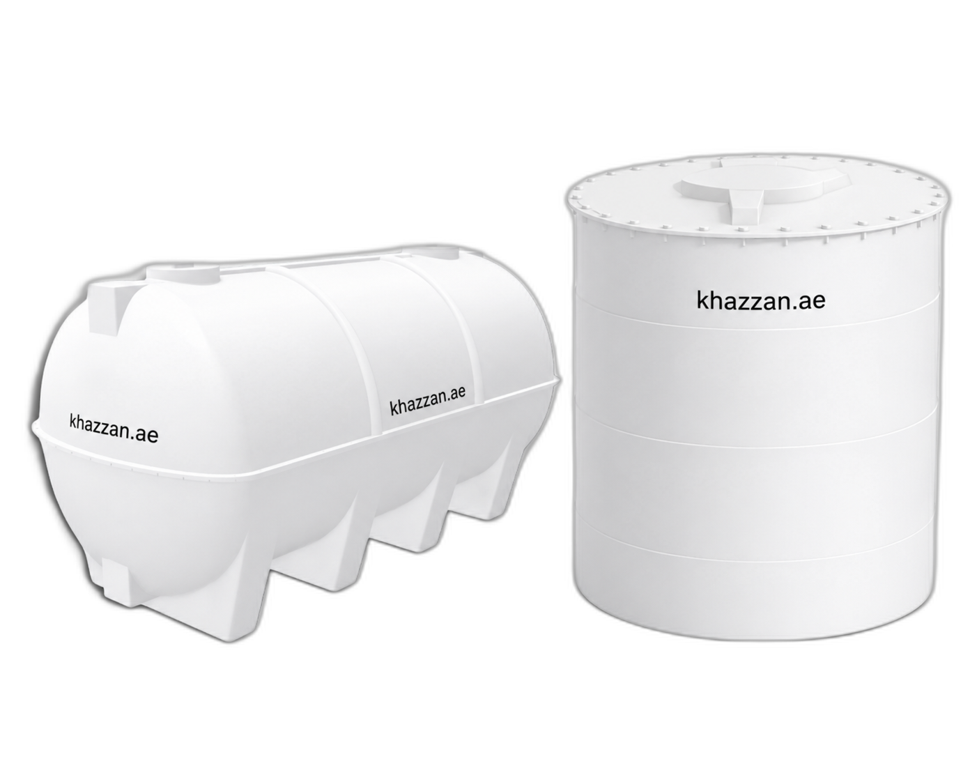 GRP fiberglass tanks